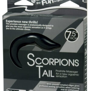 Scorpions Tail 7.5 inch PVC Waterproof Prostate Massager