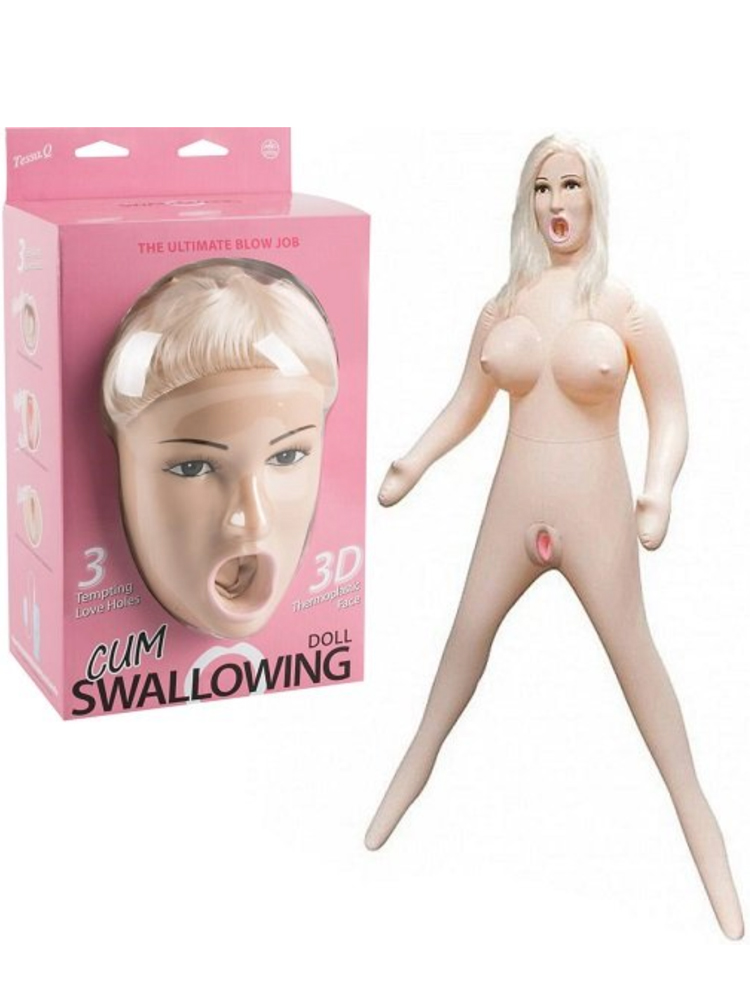 Tessa Q Swallowing Love Doll