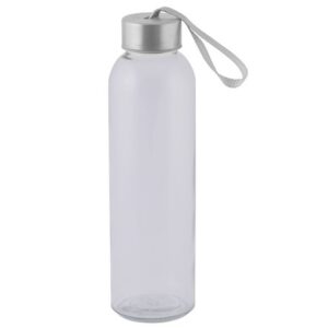 500ml Glass Bottle and Carry Cord - grey (P2576H)