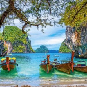 Beautiful Bay In Thailand (1500 Piece Puzzle)