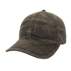 Camo Lazer Oil Skin 6 Panel Cap - camo brown (21603)