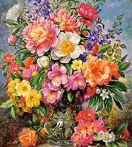 June Flowers In Radiance (1000pc Puzzle)