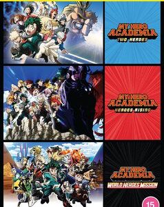 My Hero Academia Movie Collection (3 Films) (DVD) - Anime