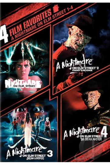 Nightmare On Elm Street 1-4 (DVD) - REGION 1