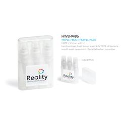 Triple fresh travel pack (HWB-9486) - stock on hand