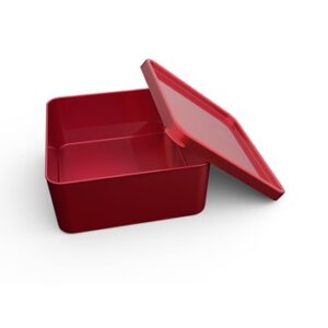 Arcadia Lunch Box - red