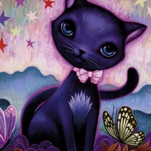 Black Kitty (1000 Piece Puzzle)