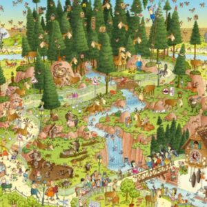 Black Forest Habitat (1000 Piece Puzzle)