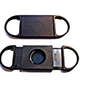 Cigar Cutter - Black Fail Safe Double Blade Cutter (CUT026)