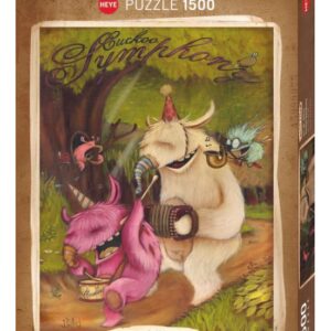 Cuckoo Symphony (1500 Piece Puzzle)