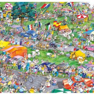 Cycle Race (1000 Piece Puzzle)