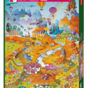 Idyll By The Field (1000 Piece Puzzle)