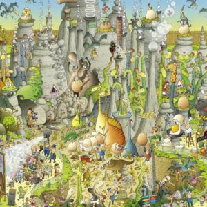 Jurassic Habitat (1000 Piece Puzzle)