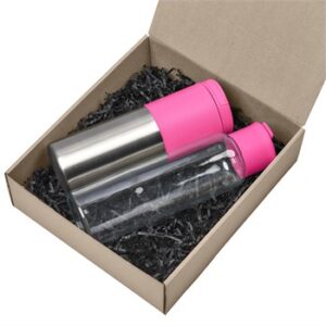 Kooshty Tyboost Drinkware Set - pink (KS-1017)