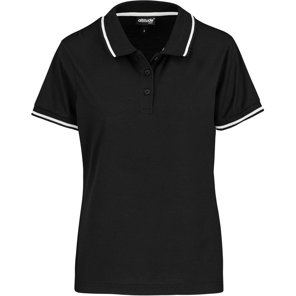 Altitude Reward Golf Shirt - Ladies - black