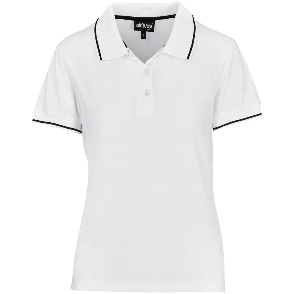 Altitude Reward Golf Shirt - Ladies - white