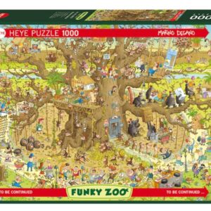 Monkey Habitat (1000 Piece Puzzle)