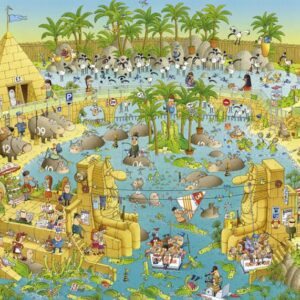 Nile Habitat (1000 Piece Puzzle)