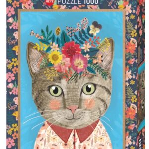 Pretty Feline (1000 Piece Puzzle)