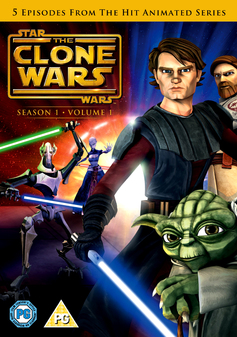 Star Wars: The Clone Wars Season 1 - Volume 1 (DVD)