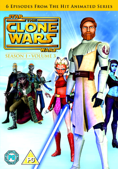Star Wars: The Clone Wars Season 1 - Volume 3 (DVD)