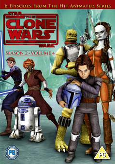 Star Wars: The Clone Wars Season 2 - Volume 4 (DVD)