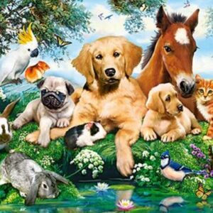 Summer Pals (500 Piece Puzzle)