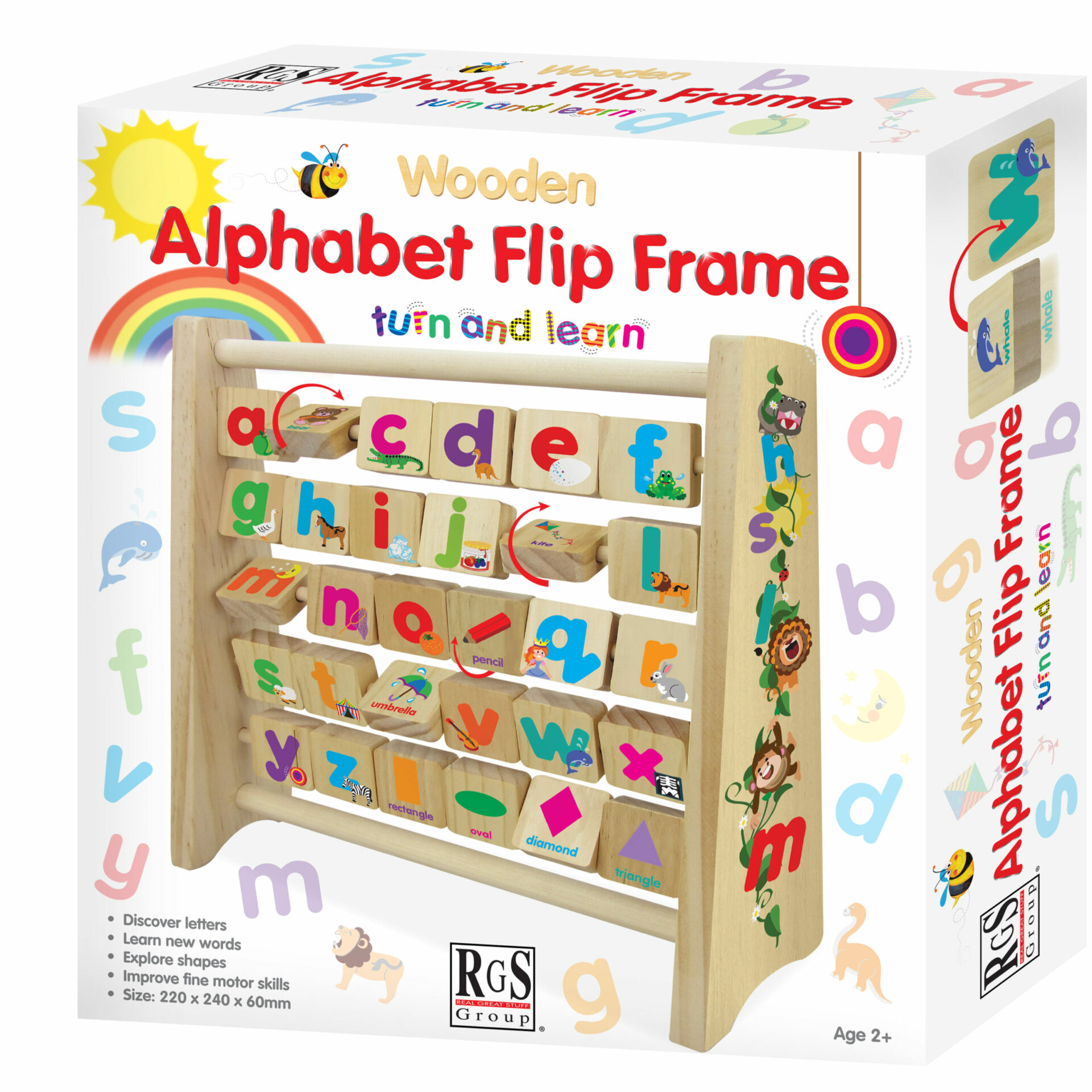 Alphabet Flip Frame (RGS5218)
