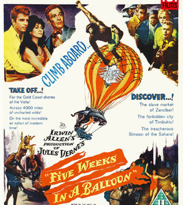 Five Weeks in a Balloon (Blu Ray+DVD)