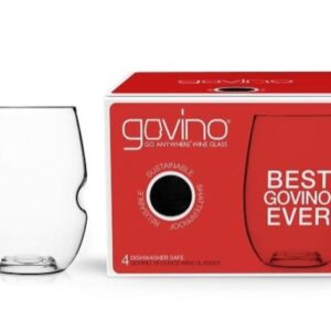 Govino Red Wine Glasses, 470ml - Set of 4 (2202)