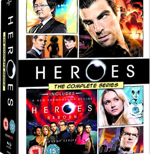 Heroes - Seasons 1-4 Complete Collection + Heroes Reborn (Blu Ray)