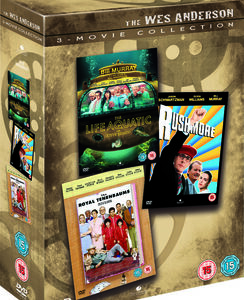 Wes Anderson: The Life Aquatic/The Royal Tenenbaums/Rushmore (DVD)