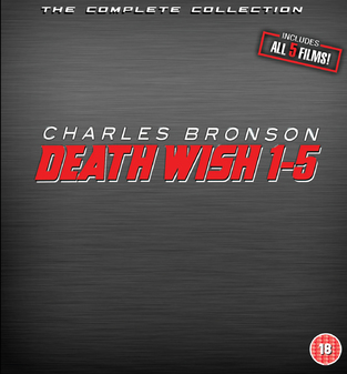Death Wish 1-5 Complete Box Set (Blu Ray)