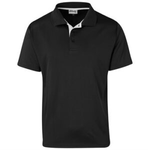 Altitude Kids Tournament Golf Shirt - black