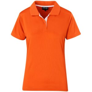 Altitude Tournament Golf Shirt - Ladies - orange