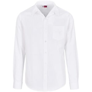US Basic Long Sleeve Oxford Shirt - Mens - white (AL-181)