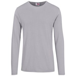 US Basic Long Sleeve Portland T-shirt - Mens - grey (BAS-800)