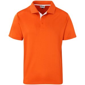 Altitude Tournament Golf Shirt - Mens - orange
