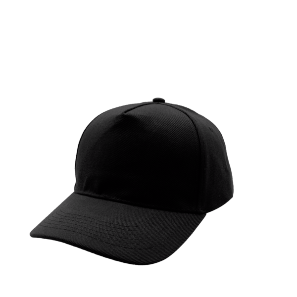 5 Panel Acrylic Cap - black (V5038)