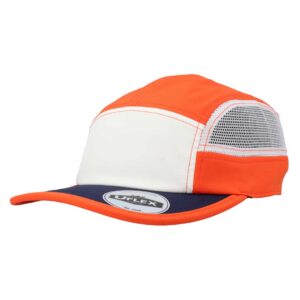 Uflex 6 Panel Recycled Active Cap - orange/white (U23002)