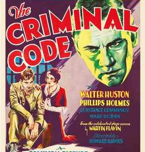 Criminal Code, The (Blu Ray)