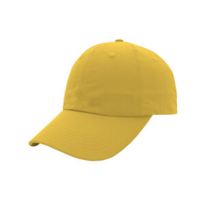 Crushed Nylon 6 Panel Cap - mustard (F23600)