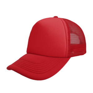 Foam Polysnap Curved Peak - red (S19500)