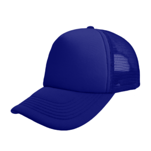 Foam Polysnap Curved Peak - royal blue (S19500)