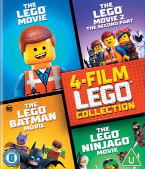 Lego Movie Collection (4 Films) (Blu Ray)