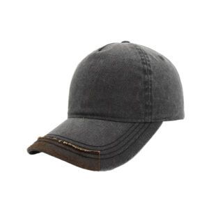 Max Wash 5 Panel Cap - black/brown (F23500)