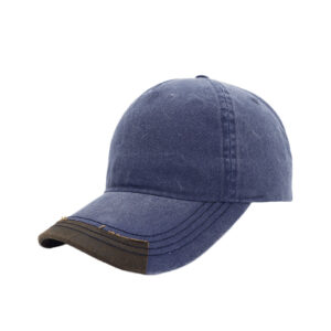 Max Wash 5 Panel Cap - navy/brown (F23500)