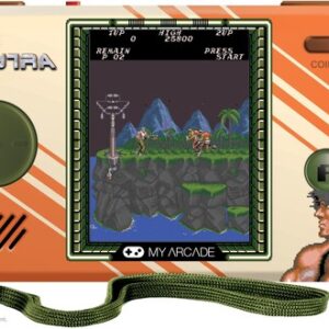 My Arcade Contra Pocket Player Handheld Portable Game System (DGUNL-3281)