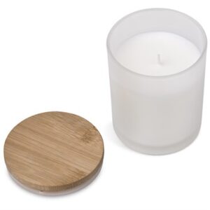 Okiyo Rirakkusu Scented Candle - transparent/frosted white (OK-147)