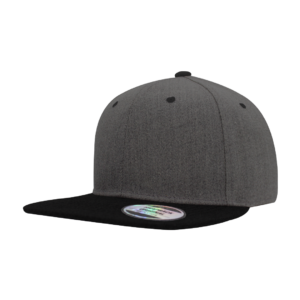 Snapback Two-Tone Cap - grey/black (S12608)